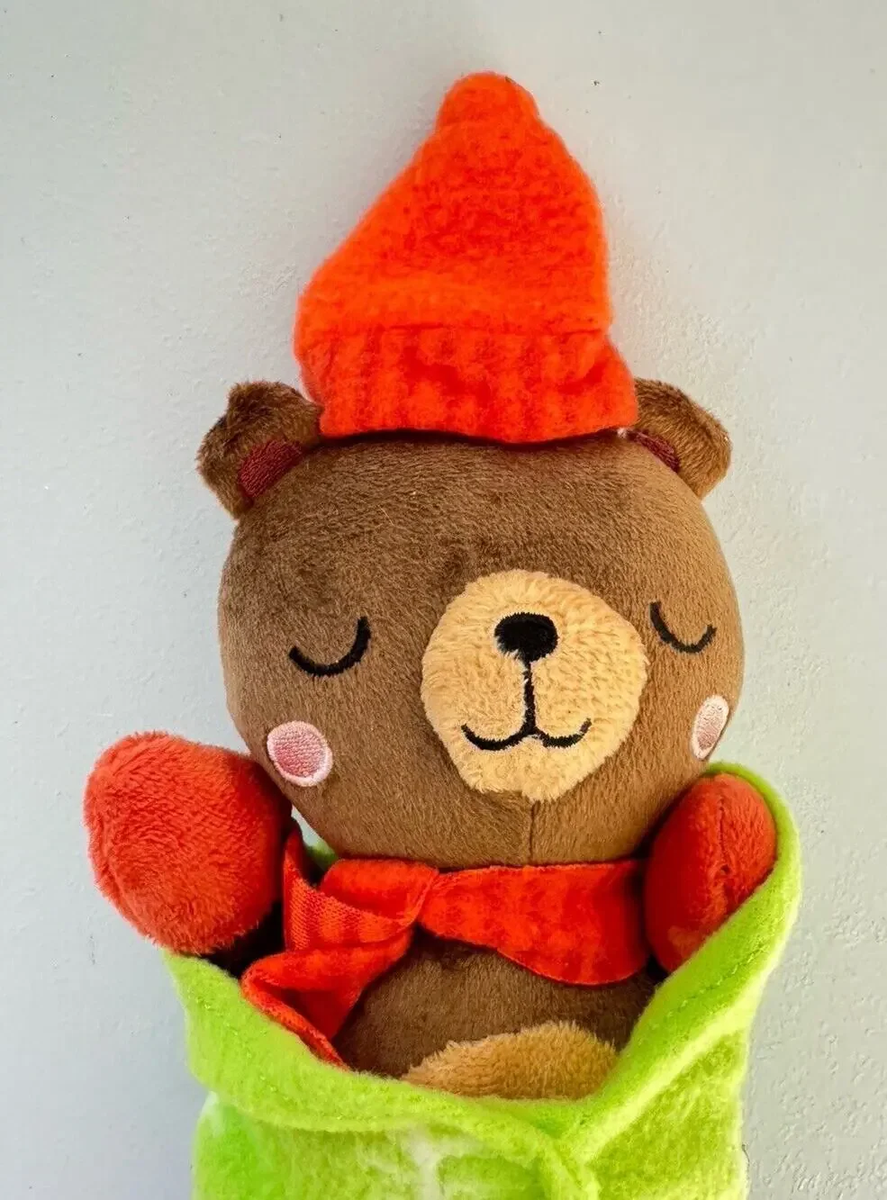Target Bullseye Fireside Pals Plush Bear Blanket 2023